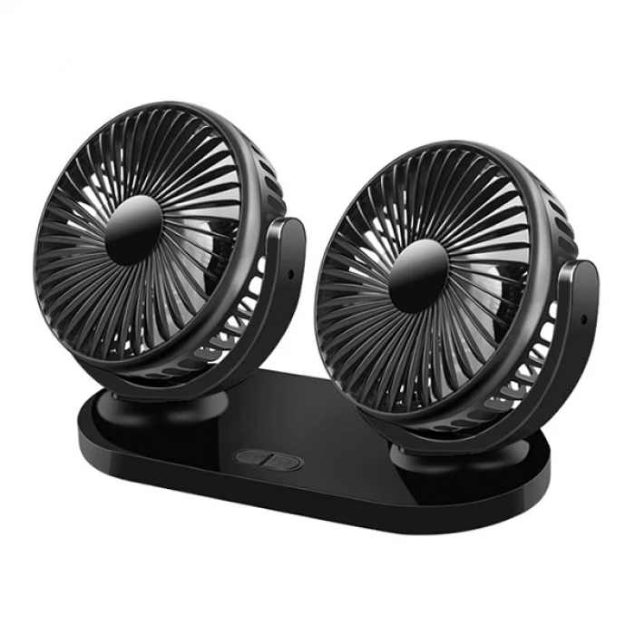 Nevamel Ally Çift Başlıklı Araç Fanı Oto Fan Vantilatör R-8037-(5775)