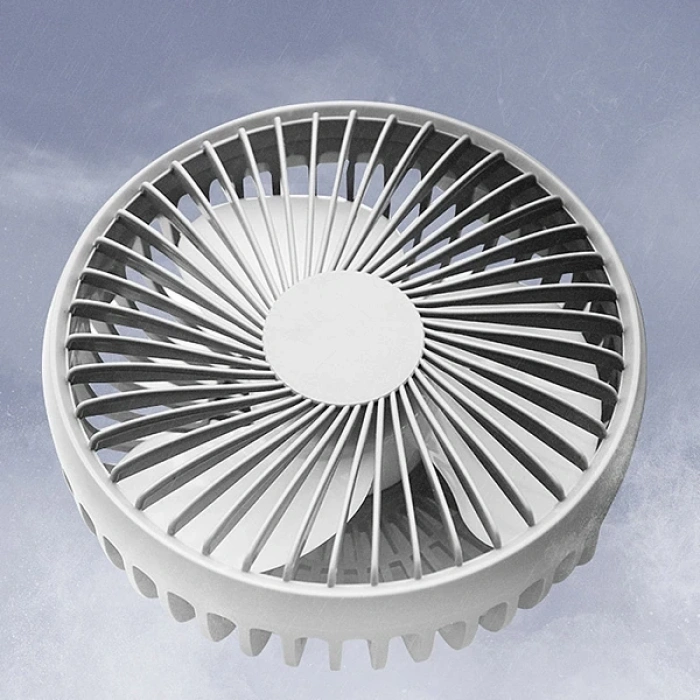 Nevamel Ally Çift Başlıklı Araç Fanı Oto Fan Vantilatör R-8037-(5775)