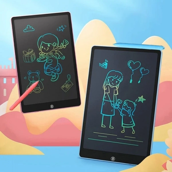 Nevamel ALLY Çocuklar İçin 8.5 inç Dijital Kalemli Çizim Ve Yazı Tahtası Tableti Writing-(5775)