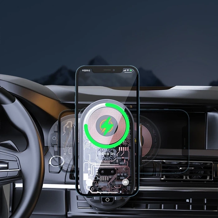 Nevamel ALLY G2 66 Max Hızlı Şarj Araç İçi Havalandırma Telefon Tutucu-(5775)