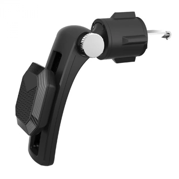 Nevamel Ally Güçlü Mıknatıslı Karbon Fiber Araç Havalandırma Telefon Tutucu-(5775)