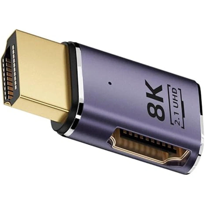 Nevamel ALLY HDMI To HDMI 8K 2.1UHD Mıknatıs Başlıklı Çevirici Otg Adaptör-(5775)