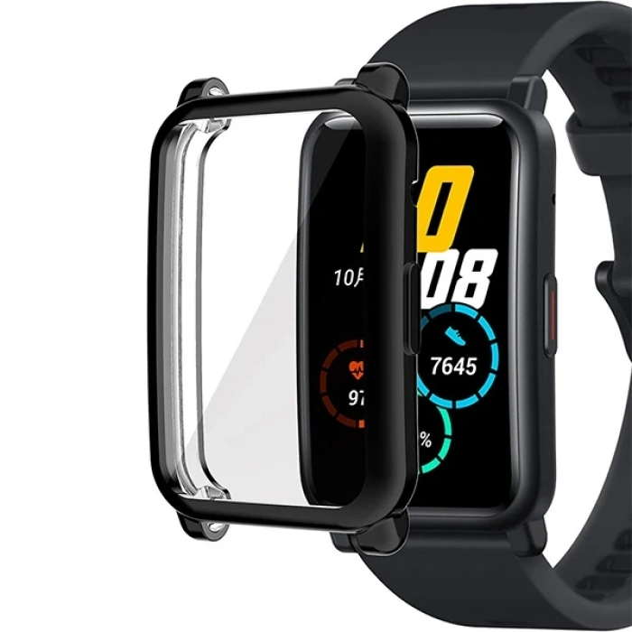 Nevamel ALLY Honor Watch ES 1.64 İnç 360 Koruma İnce Silikon Kılıf-(5775)