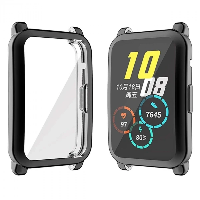 Nevamel ALLY Honor Watch ES 1.64 İnç 360 Koruma İnce Silikon Kılıf-(5775)