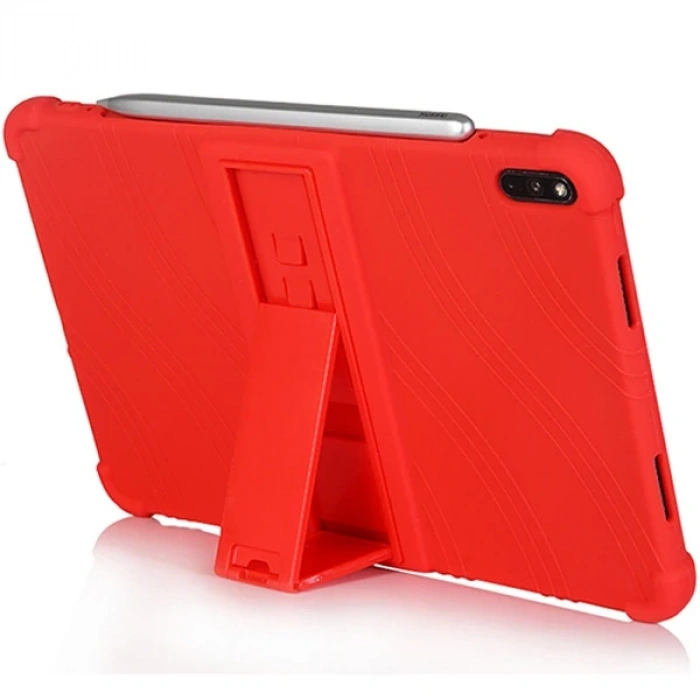 Nevamel ALLY Huawei MatePad Pro 10.8 İnç Standlı Silikon Kılıf-(5775)