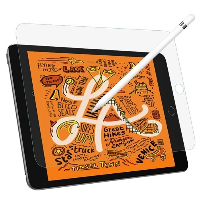 Nevamel ALLY İPad Mini 5/4 Paper Like Film Darbe Emici Pet Ekran Koruyucu-(5775)