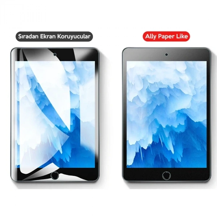 Nevamel ALLY İPad Mini 5/4 Paper Like Film Darbe Emici Pet Ekran Koruyucu-(5775)