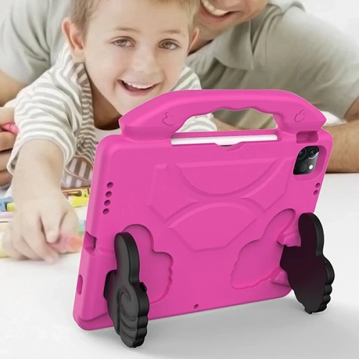 Nevamel Ally İPAD PRO 11 (2021-2020-2018) Air 4. Nesil 10.9  Kılıf Eva Çocuk Shockproof Standlı Taşınabilir-(5775)