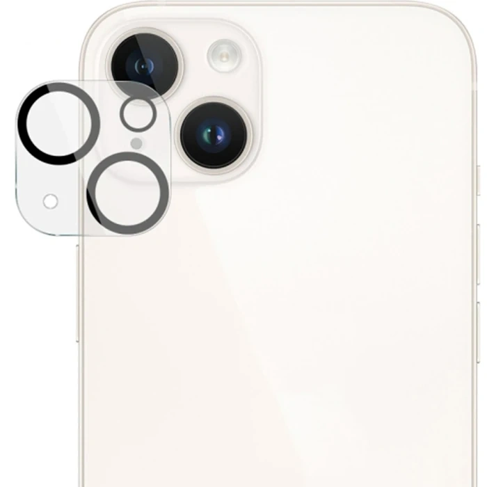 Nevamel Ally iPhone 15-15 Plus Full Tempered Kamera Lens Koruma Camı-(5775)