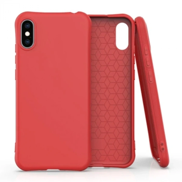 Nevamel Ally iPhone X-XS 5.8 İnch Shockproof Tpu Soft Slim Silikon Kılıf-(5775)