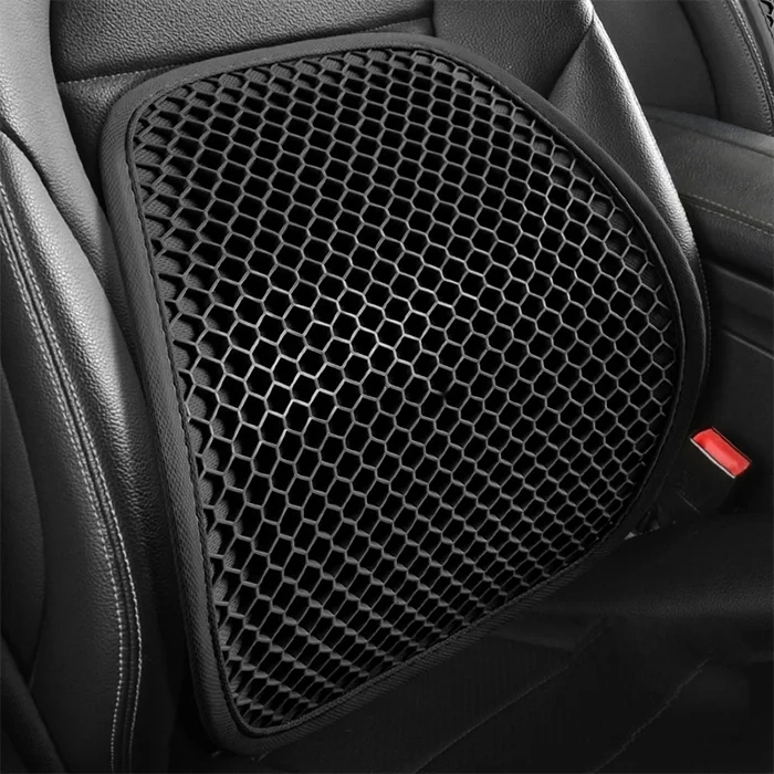 Nevamel ALLY Jel Destekli Ortopedik Bel Sırt Minderi | Araç Ofis ve Ev Koltukları İçin Ergonomik Bel Sırt Destek Minderi-(5775)