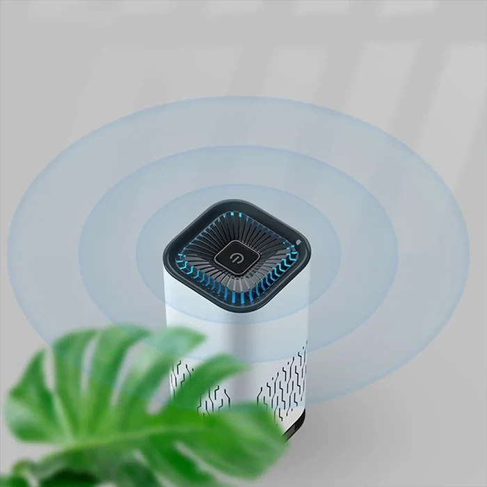 Nevamel Ally K2 araç içm Mini Hava Temizleyici Araba Ev Ofis Taşınabilir Air Purifier-(5775)