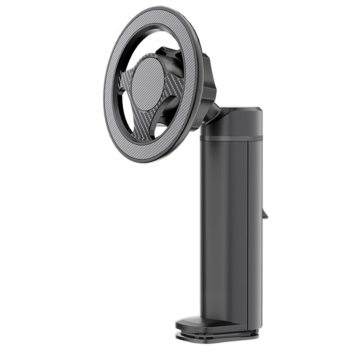 Nevamel ALLY Magsafe Uyumlu Masa Koltuk Klipsli Manyetik Telefon Tutucu-(5775)