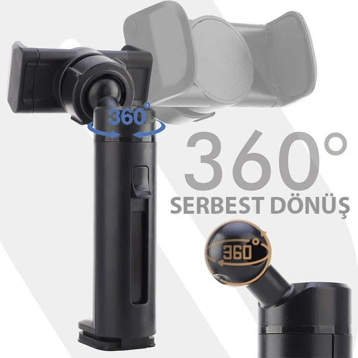 Nevamel ALLY Masa Koltuk Klipsli Telefon Tutucu Stand-(5775)