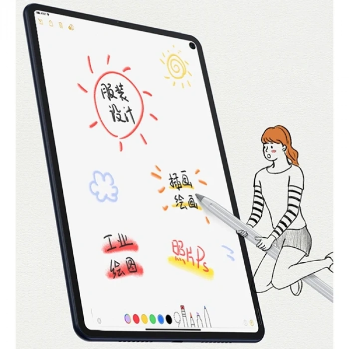 Nevamel ALLY MatePad Pro 10.4 Paper Like Film Darbe Emici Pet Ekran Koruyucu-(5775)