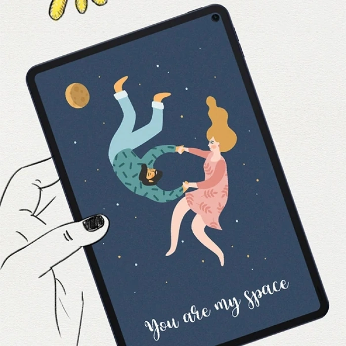 Nevamel ALLY MatePad Pro 10.4 Paper Like Film Darbe Emici Pet Ekran Koruyucu-(5775)