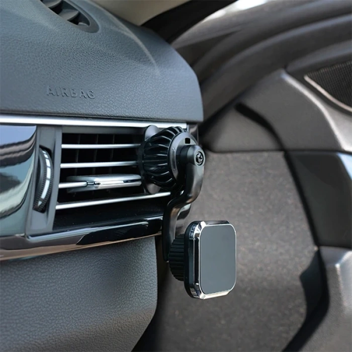 Nevamel Ally Mıknatıslı Araç Havalandırma Telefon Tutucu-(5775)