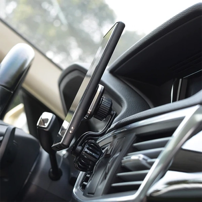 Nevamel Ally Mıknatıslı Araç Havalandırma Telefon Tutucu-(5775)