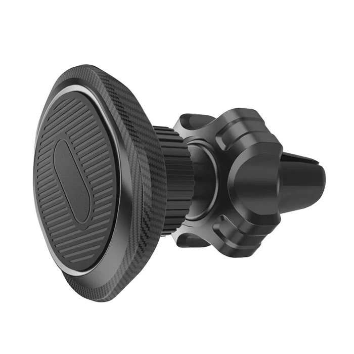 Nevamel Ally ML172 Araç Klima Havalandırma Bölmesi Manyetik Yuvarlak Telefon Tutucu-(5775)