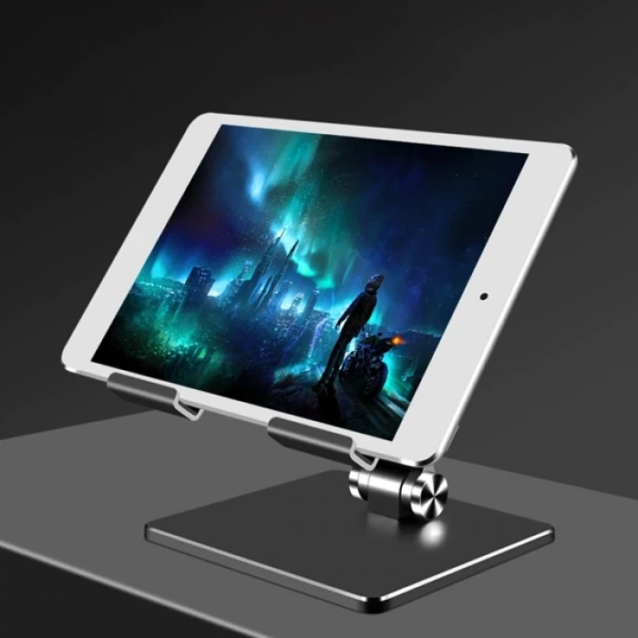 Nevamel Ally MT134 Alüminyum Masaüstü Ayarlanabilir Tablet Tutucu Masa Standı-(5775)