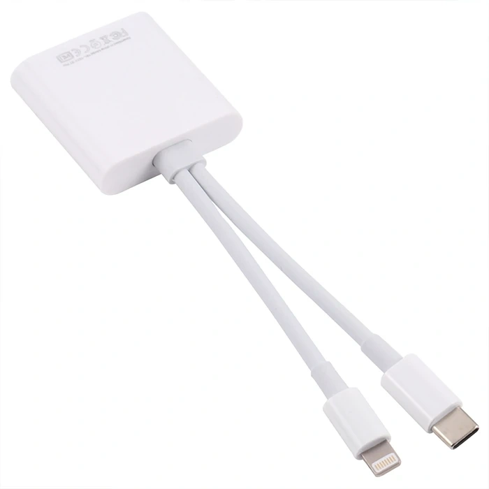 Nevamel ALLY  NK-101YST PRO Type-c/Lightning to SD-TF Kart Çevirici Adaptör-(5775)