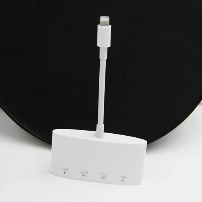 Nevamel Ally NK-1040 4in1 İPhone Lightning To Usb Kamera Adaptörü-(5775)