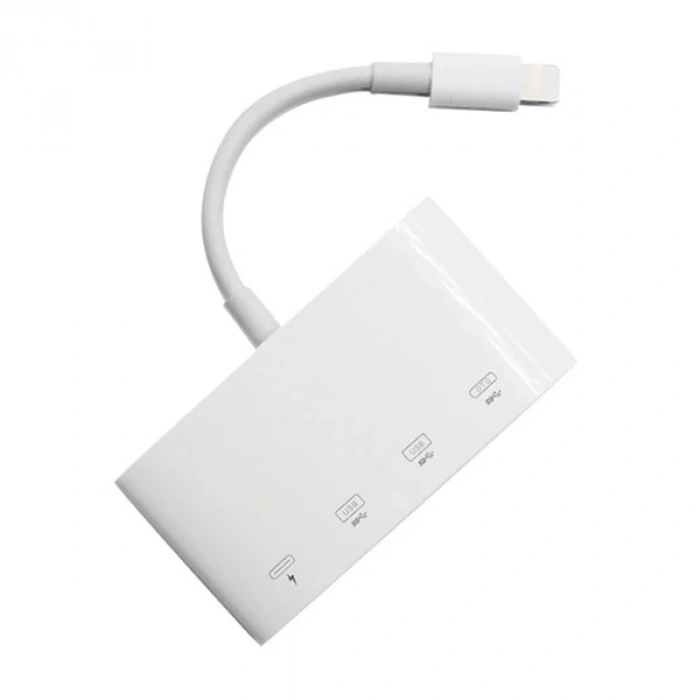 Nevamel Ally NK-1040 4in1 İPhone Lightning To Usb Kamera Adaptörü-(5775)