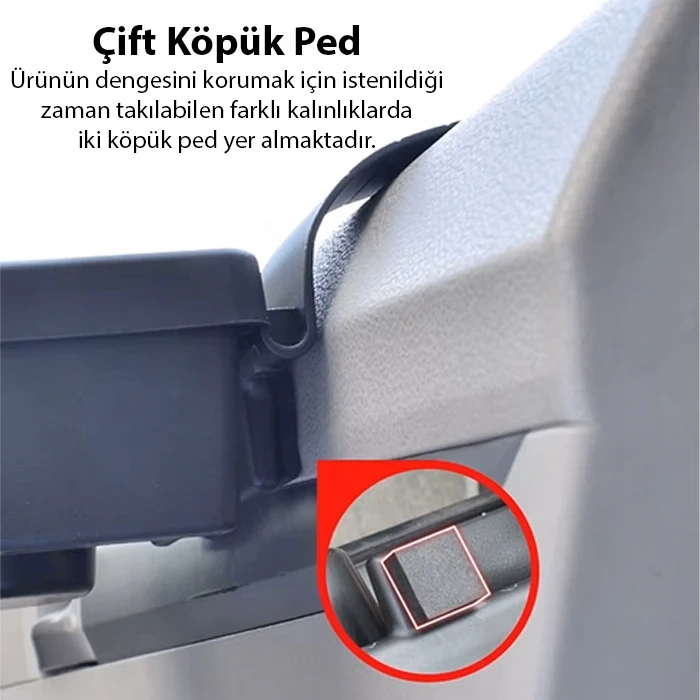 Nevamel® ALLY Oto Araç Içi Bardaklık Organizer Bardak Tutucu Saklama Kutusu-(5775)