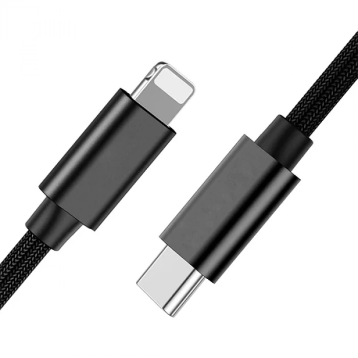 Nevamel ALLY PD 20W Hızlı Şarj İPhone 14-13-1211 USB-C to Lightning Şarj Kablosu 1metre-(5775)