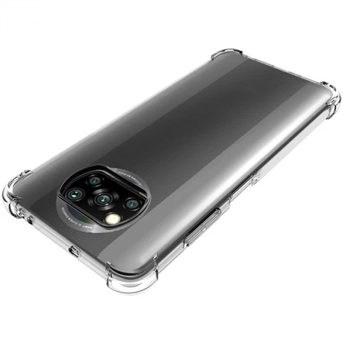 Nevamel ALLY Poco X3 Anti-Drop Silikon Kılıf Shockproof Kılıf-(5775)