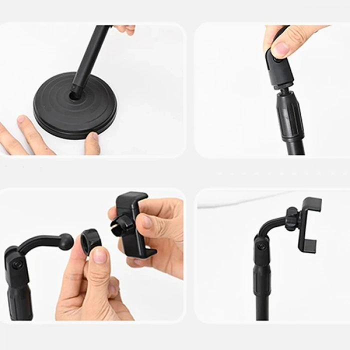 Nevamel ALLY  Portatif 360 ° Masaüstü Tablet Standı Tutucu-(5775)