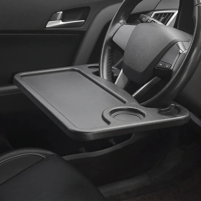 Nevamel ALLY Portatif Araç Direksiyon İçecek Tutucu Bilgisayar Masası-(5775)