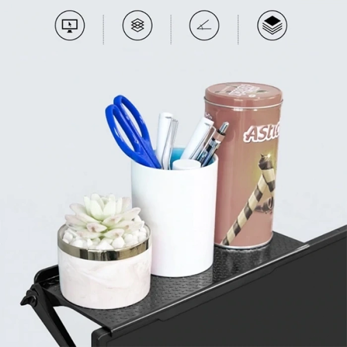 Nevamel ALLY Portatif Katlanabilir Laptop Monitor Tv Üstü Stand Tutucu-(5775)