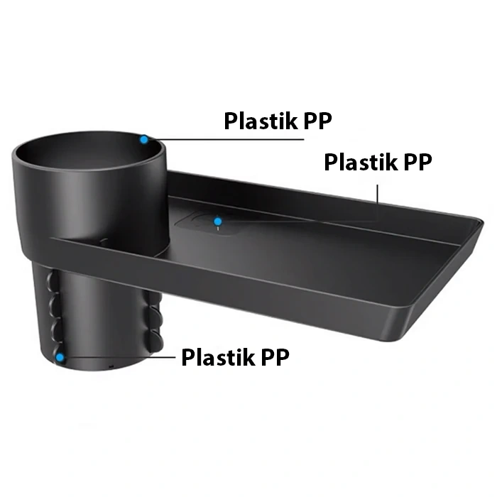 Nevamel ALLY SD-1023 Araç Içi Ayarlanabilir Bardak Ve Sise Tutucu-(5775)