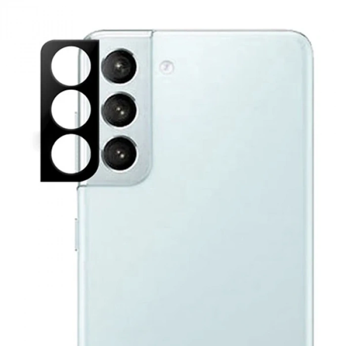 Nevamel ALLY SM Galaxy S21+Plus HD 3D Full Tempered Cam Kamera Koruyucu-(5775)