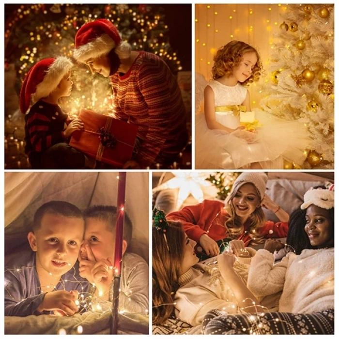 Nevamel ALLY Solar Güneş Enerjili Dış Bahçe Aydınlatma Su Geçirmez Led 10M-(5775)