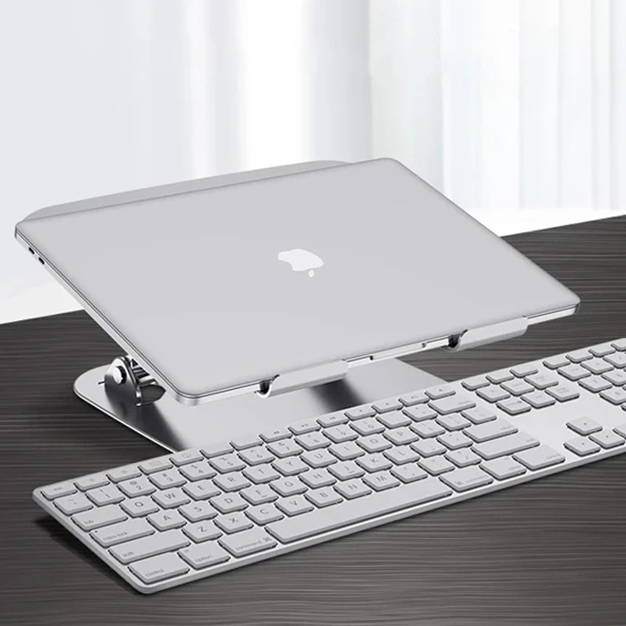 Nevamel Ally  T602 Ayarlanabilir Katlanır Isı Havalandırmalı Alüminyum Laptop Standı-(5775)