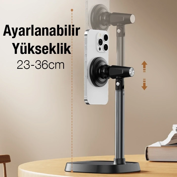 Nevamel ALLY T8-MA1 Masa Üstü MagSafe Telefon Tutucu-(5775)