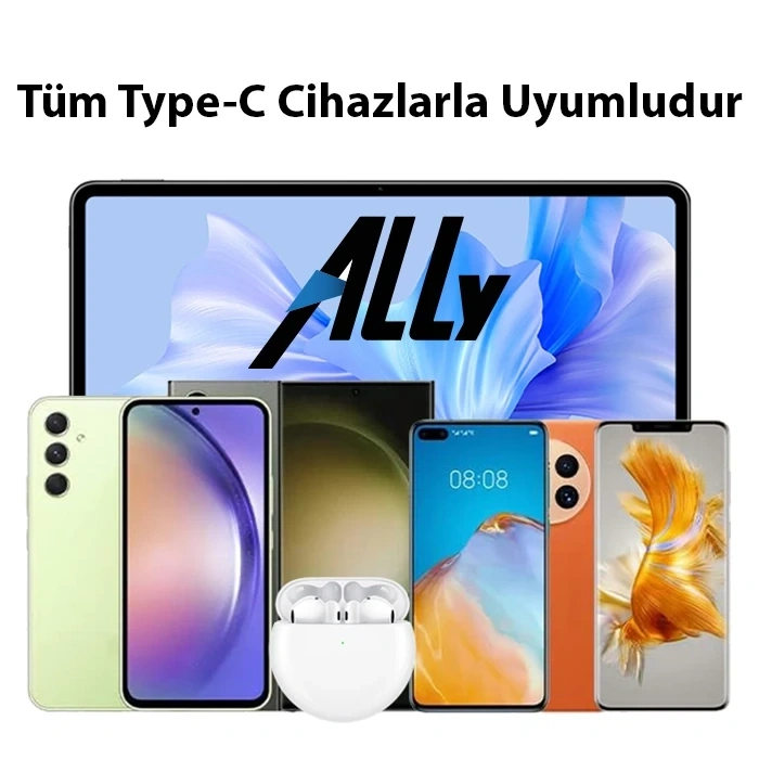 Nevamel Ally TE-PD14 30W Type-C- USB C Hızlı Şarj Adaptörü-(5775)