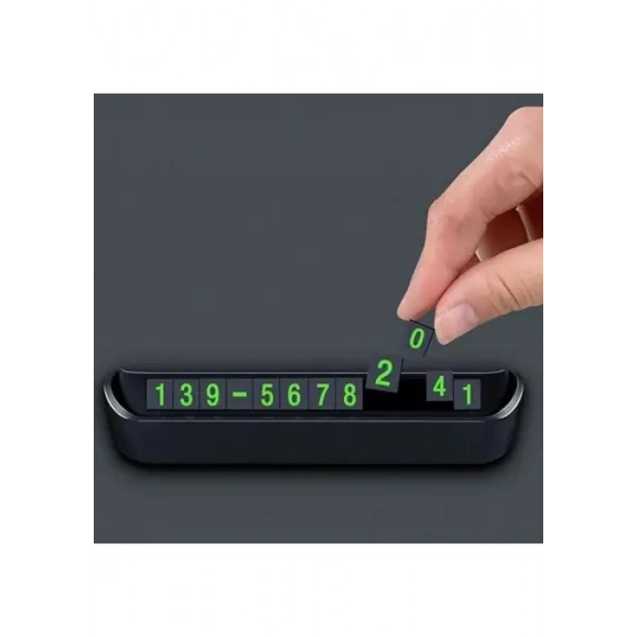 Nevamel® Ally Temporary Araç Geçici Park İçin Telefon Numaratörü-(5775)