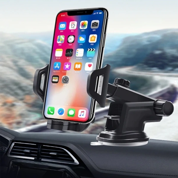 Nevamel ALLY Torpido Üstü Teleskopik Araç Telefon Tutucu-(5775)