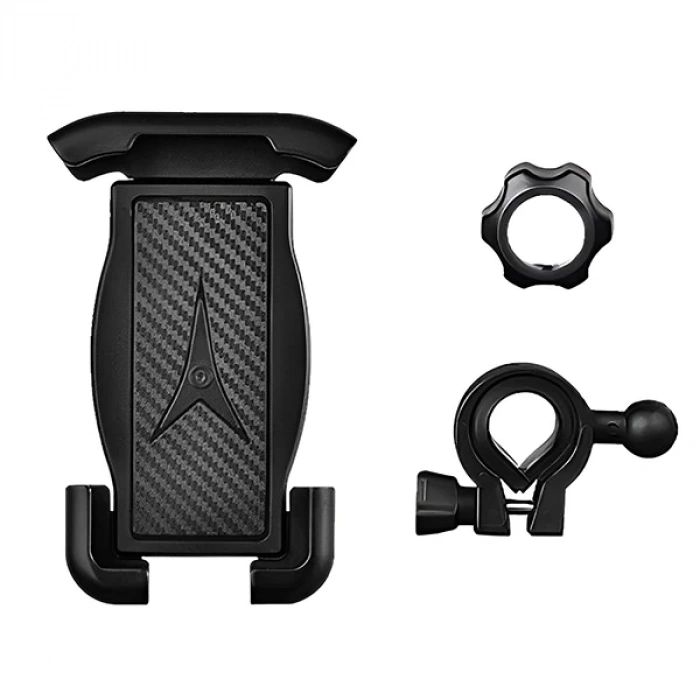 Nevamel Ally TT-T45 Motor ve Bisiklet Gidonu İçin 360 Dönebilen Telefon Tutucu-(5775)