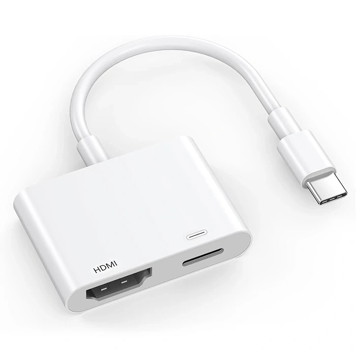 Nevamel ALLY Type C To 4k Hdmı 100w Type C Çevirici İPhone 15 İPhone 16 Android-(5775)