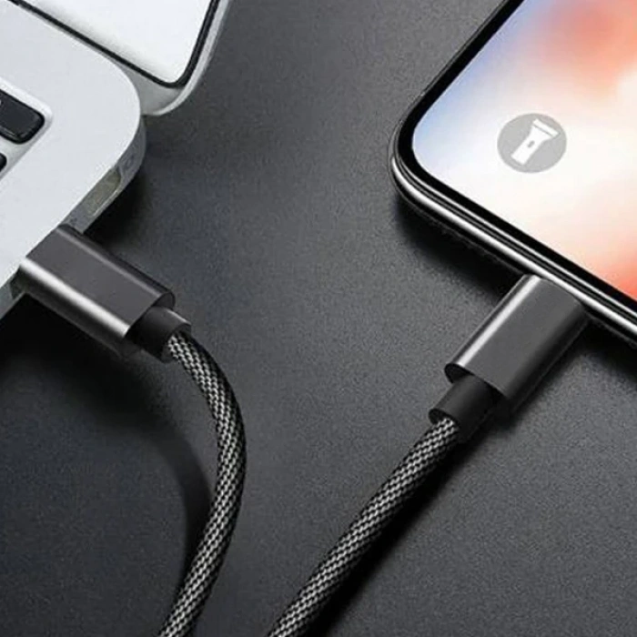 Nevamel Ally Type-C -TO Type C 60w Qc3.0A Hızlı 0.20cm Kısa Şarj Kablosu-(5775)