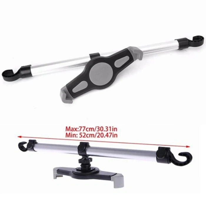 Nevamel Ally Universal Araç Arka Koltuk Metal Tablet Telefon Tutucu-(5775)