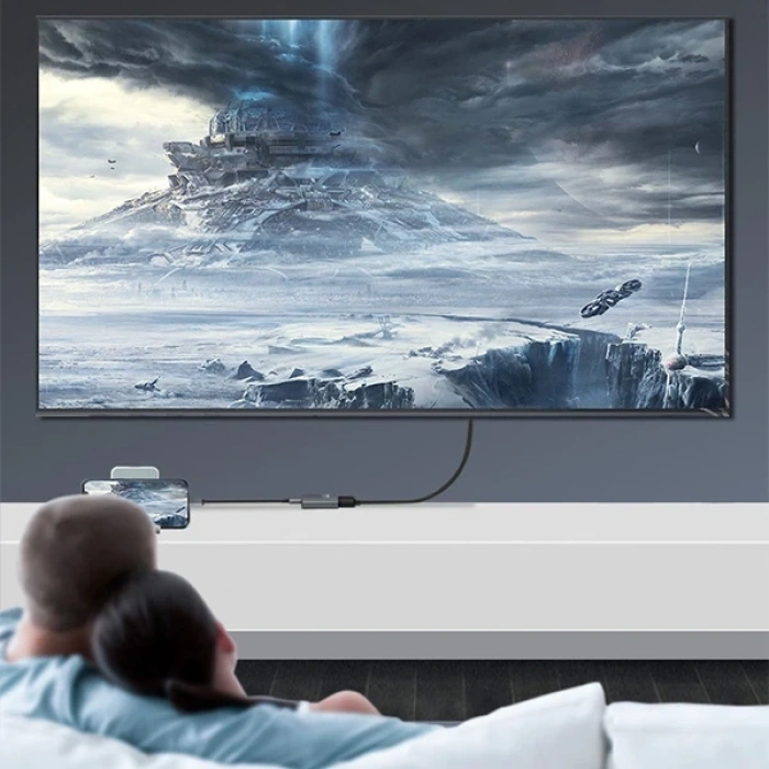 Nevamel ALLY USB-C input DP output 4K Dönüştürücü Adaptör 60H-(5775)