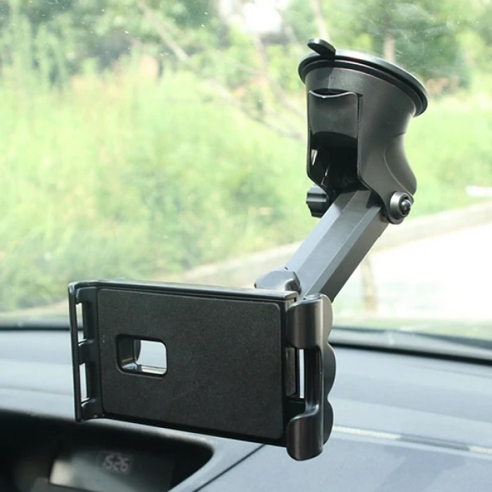 Nevamel ALLY Vantuzlu Torpido Üstü Teleskopik Araç Tablet Telefon Tutucu-(5775)