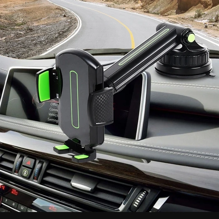 Nevamel Ally X568 Torpido Üstü Teleskopik Vantuzlu Telefon Tutucu-(5775)