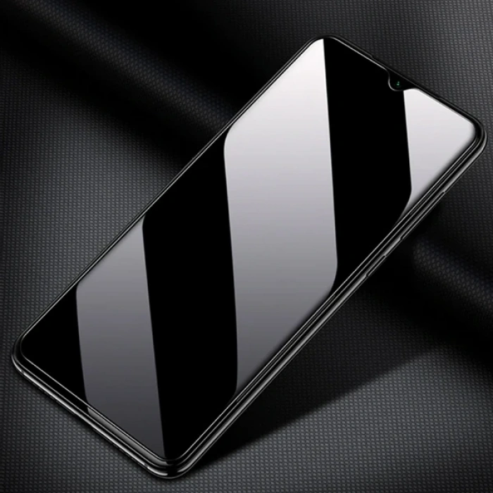 Nevamel ALLY Xiaomi Poco M3  9D Full Glue Tempered Cam Ekran Koruyucu-(5775)