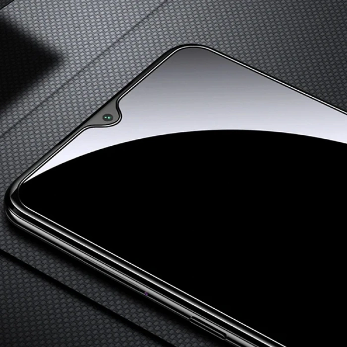 Nevamel ALLY Xiaomi Poco M3  9D Full Glue Tempered Cam Ekran Koruyucu-(5775)